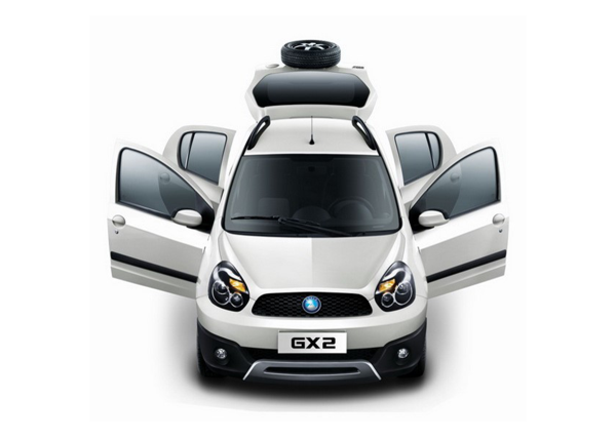 3 апреля 2014 начата сборка третьей модели с названием Geely LC-Cross